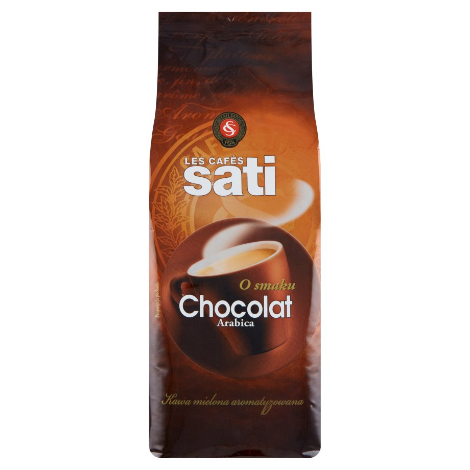 Cafe Sati - Kawa mielona Arabica o smaku czekoladowym