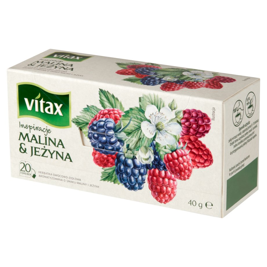 Vitax - Herbata owocowa malina jeżyna