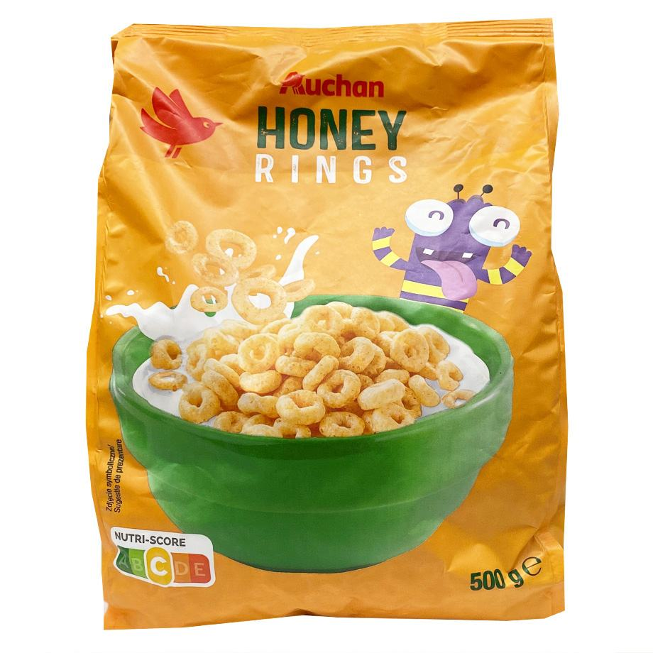 Auchan - Honey Rings kułeczka miodowe