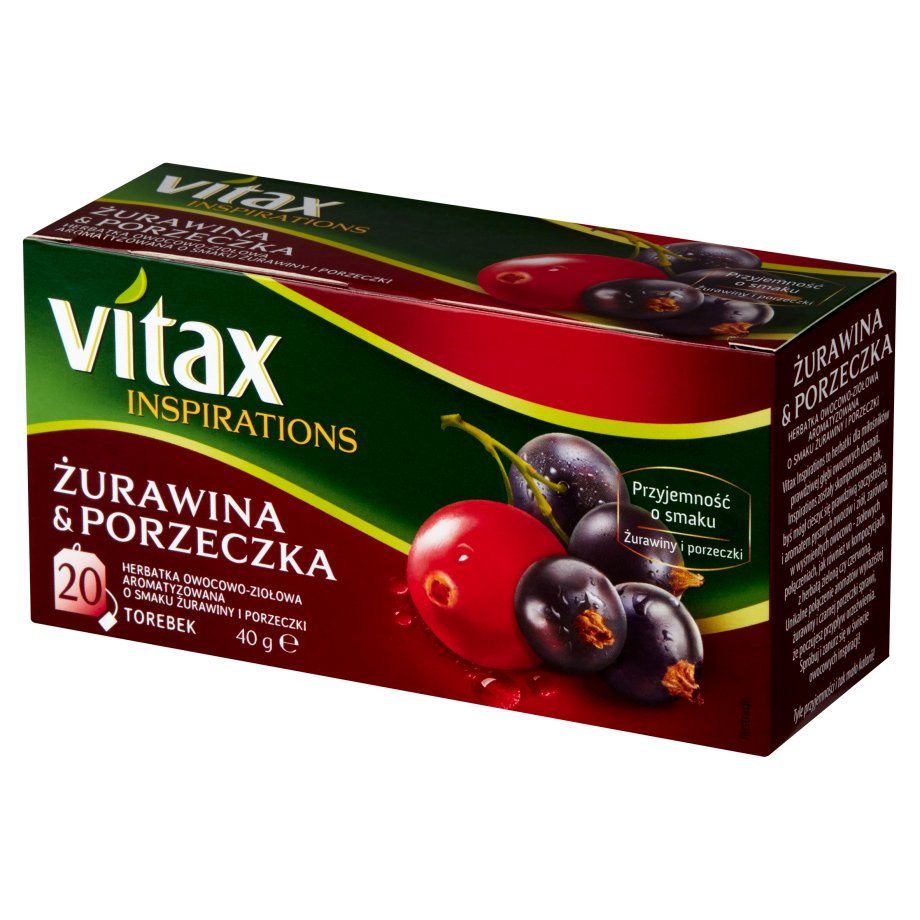 Vitax - Herbata owocowa żurawina porzeczka