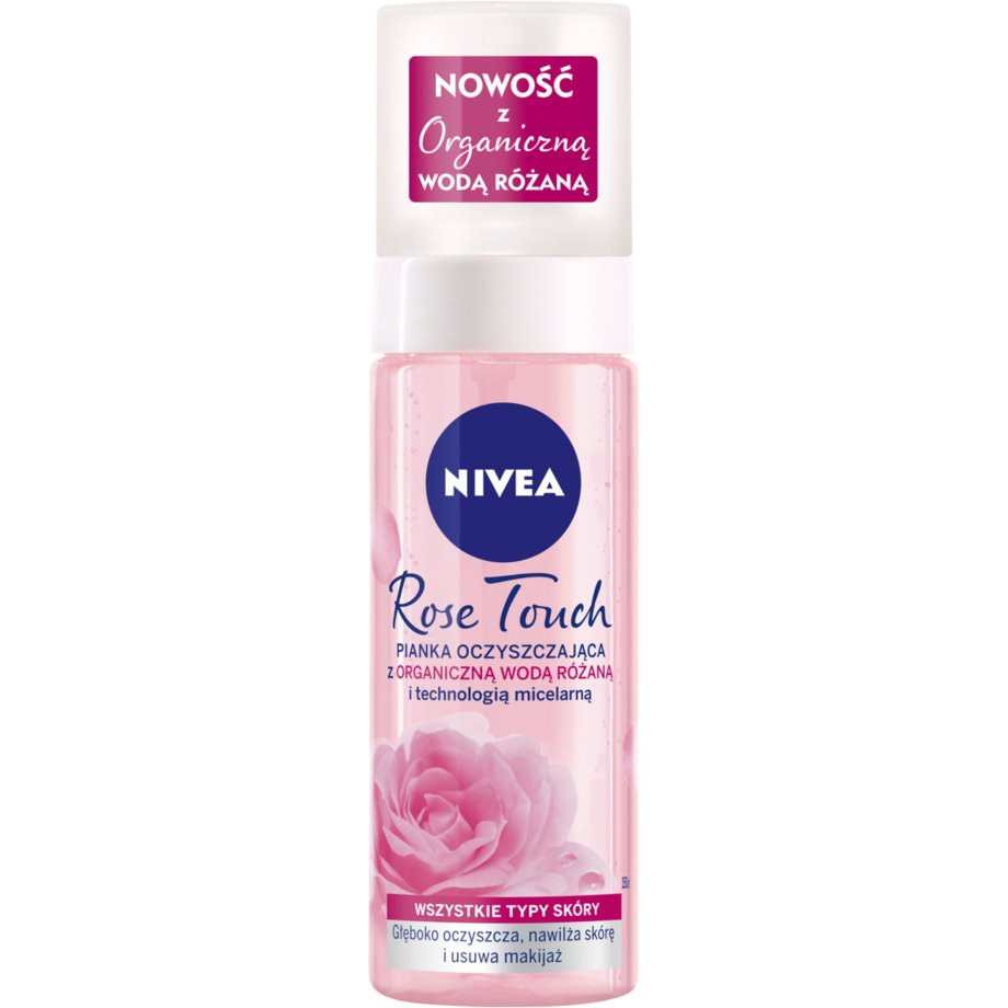 NIVEA - Pianka oczyszczająca z wodą różaną