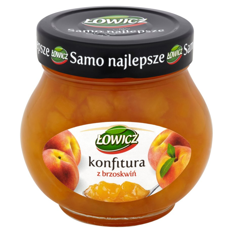 Łowicz - Konfitura z brzoskwiń