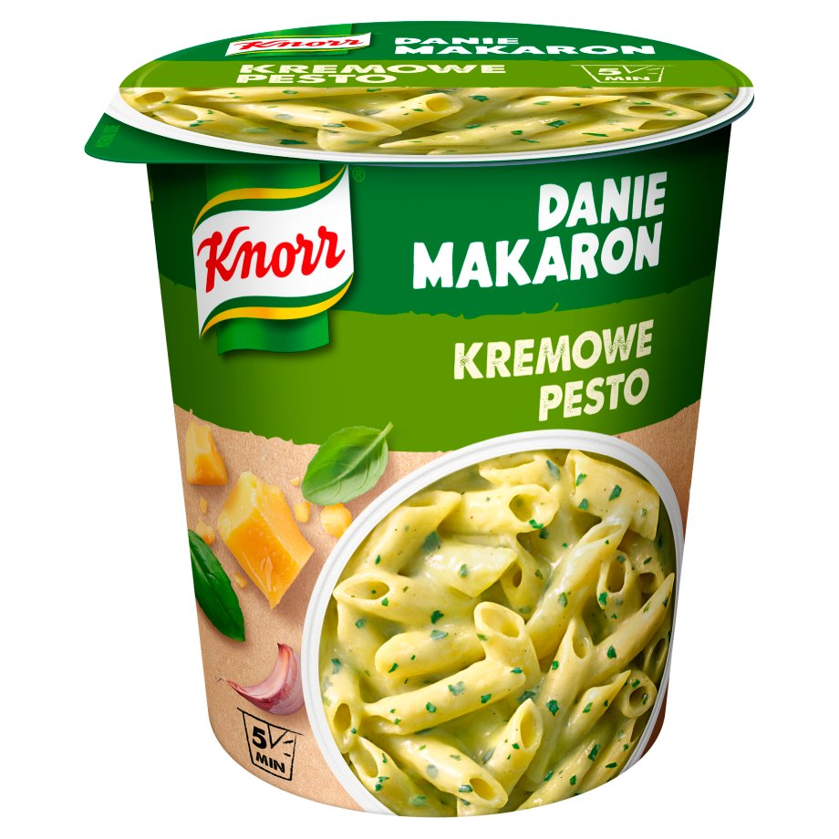 Knorr - Danie makaron Kremowe pesto w kubku