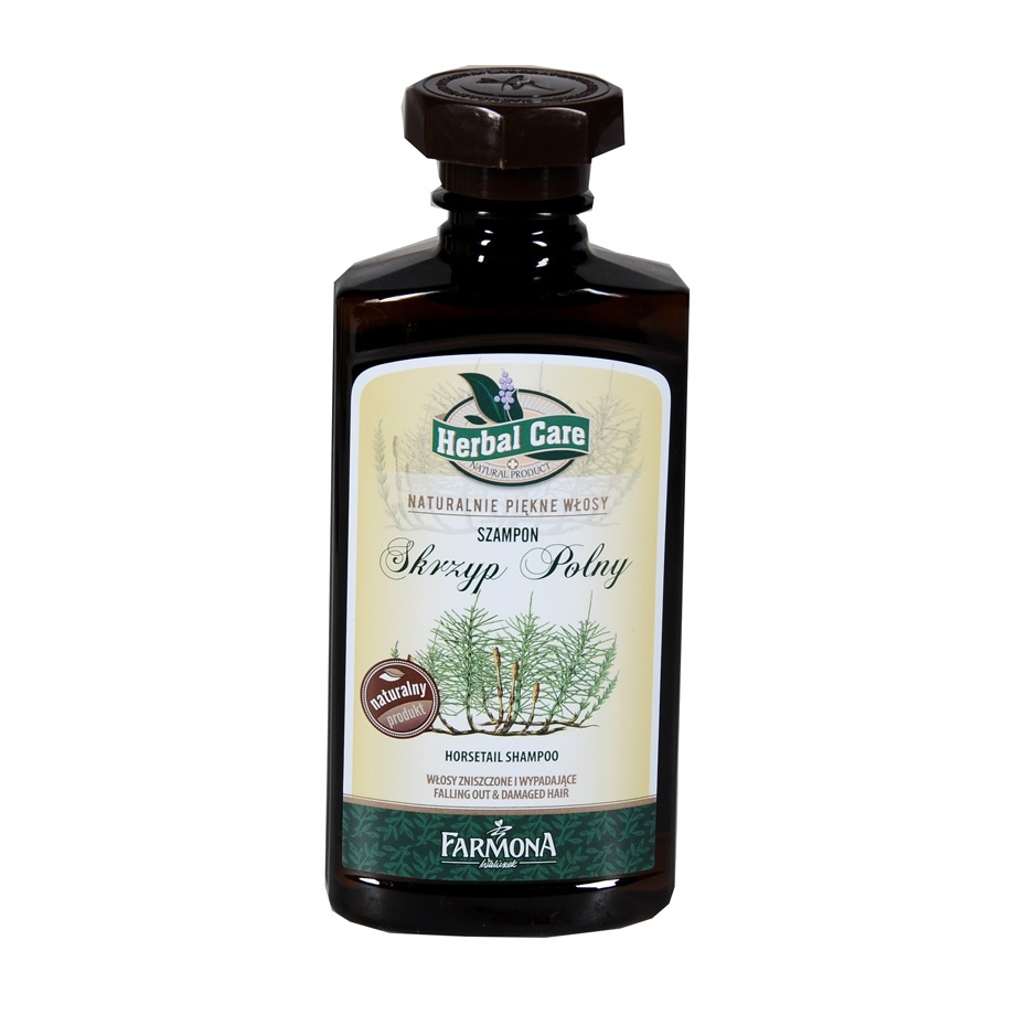 Herbal Care - Szampon Skrzyp Polny - odbudowa i gęstość