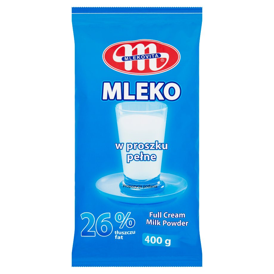 Mlekovita Mleko W Proszku Pełne 26% 25000g