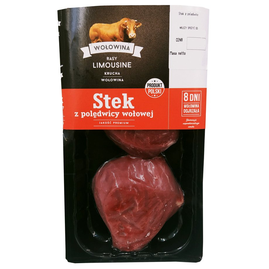Wołowina - Stek z polędwicy wołowej