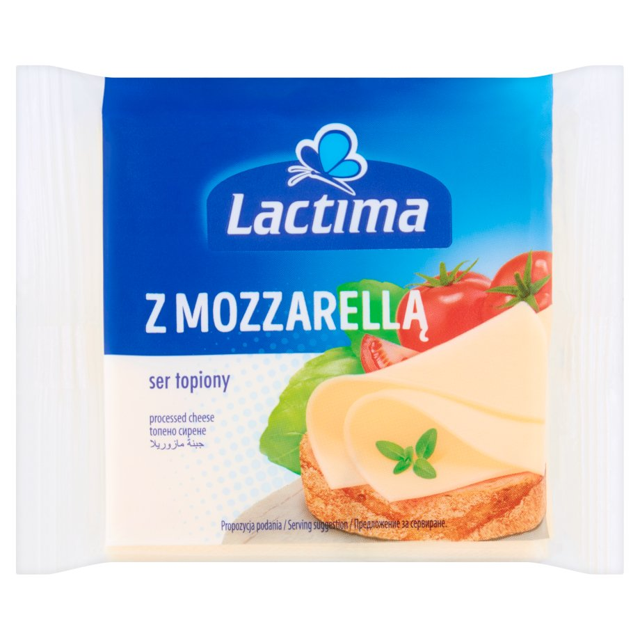 Lactima - Ser topiony z mozzarellą plastry