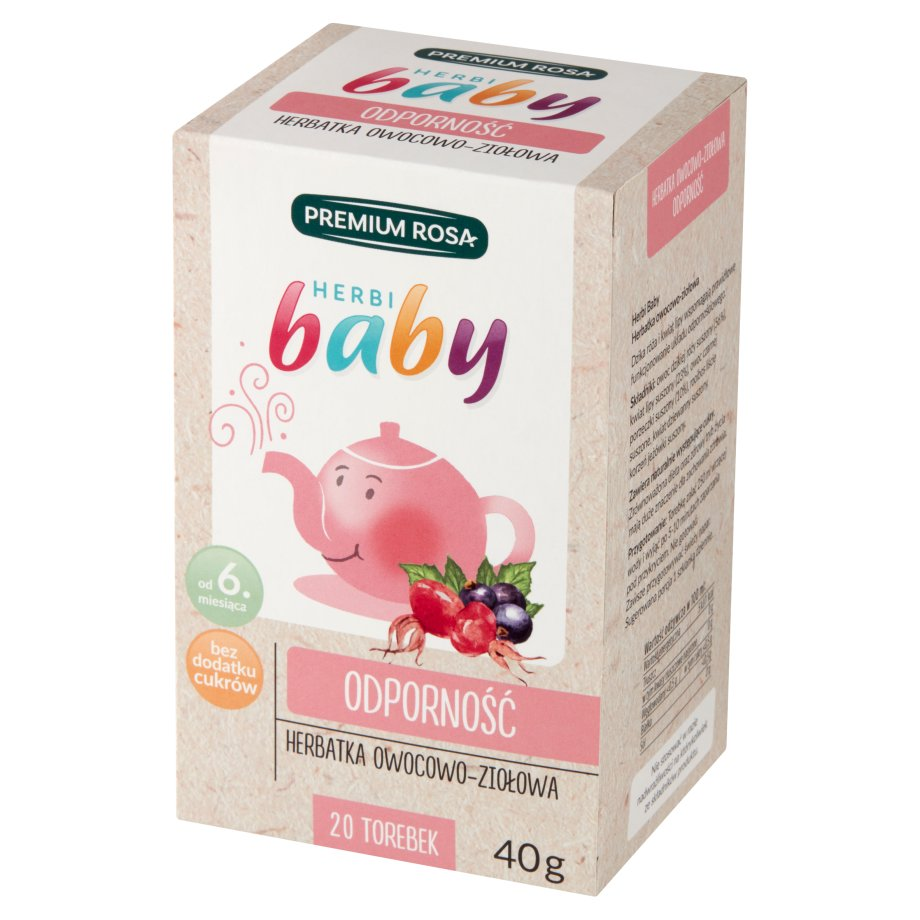 Herbi Baby - Herbatka na przeziębienie dla dzieci i niemowląt