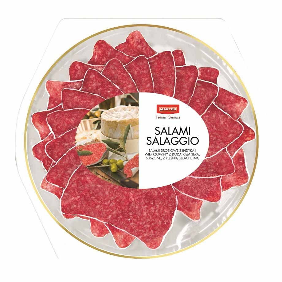 Marten - Salami drobiowo-wieprzowe Salaggio z serem