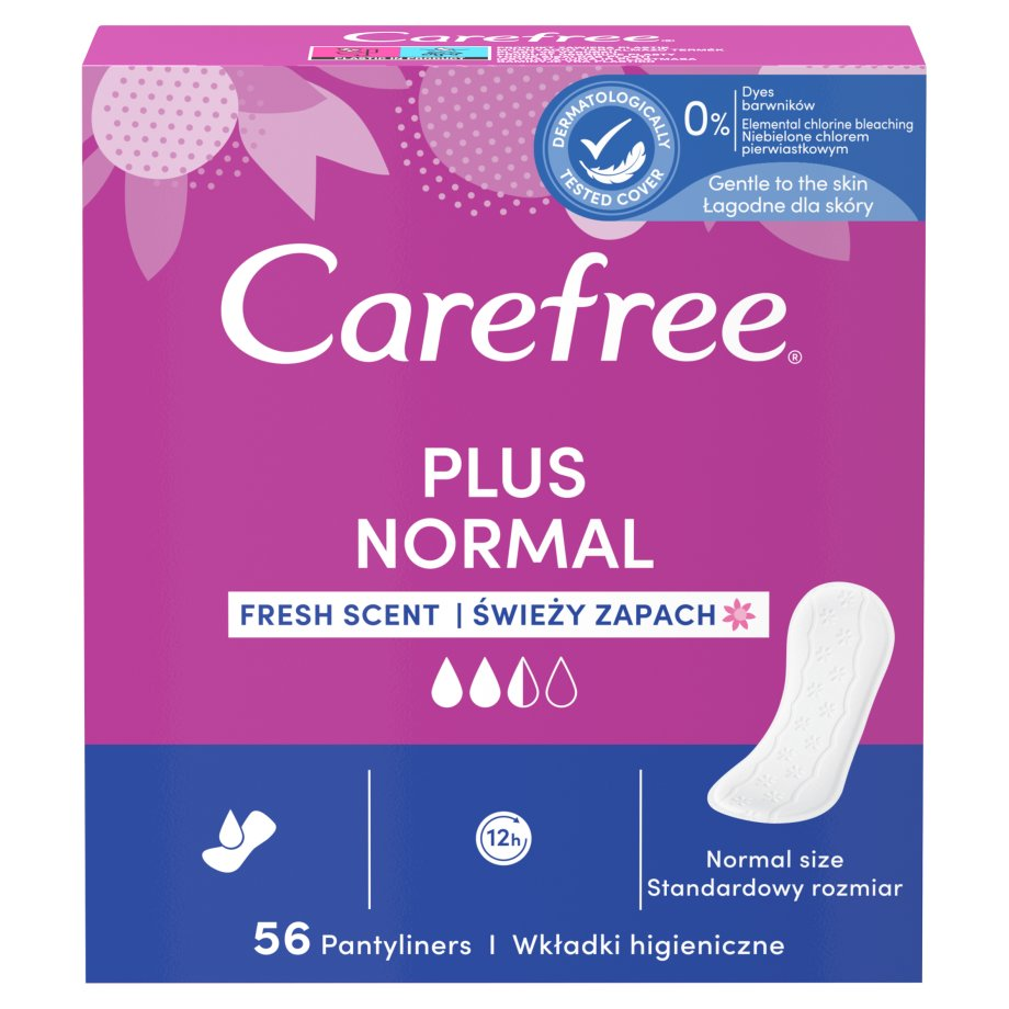 Carefree - Plus Normal Wkładki higieniczne świeży zapach