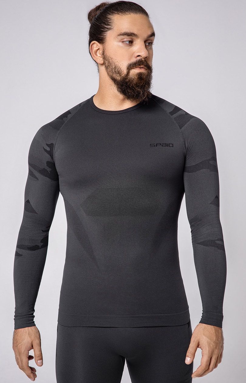 SPAIO D/R TACTICAL koszulka męska, Kolor szary, Rozmiar L, Spaio - Primodo.com