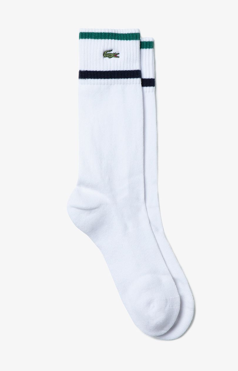 Skarpety roland garros RA9292 4C7, Kolor biały, Rozmiar 36-40, Lacoste - Intymna
