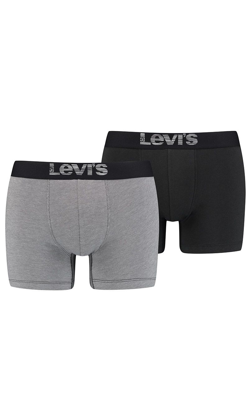 Levis 2-pack bawełnianych bokserek męskich 701203921, Kolor multicolour, Rozmiar S, Levis - Intymna