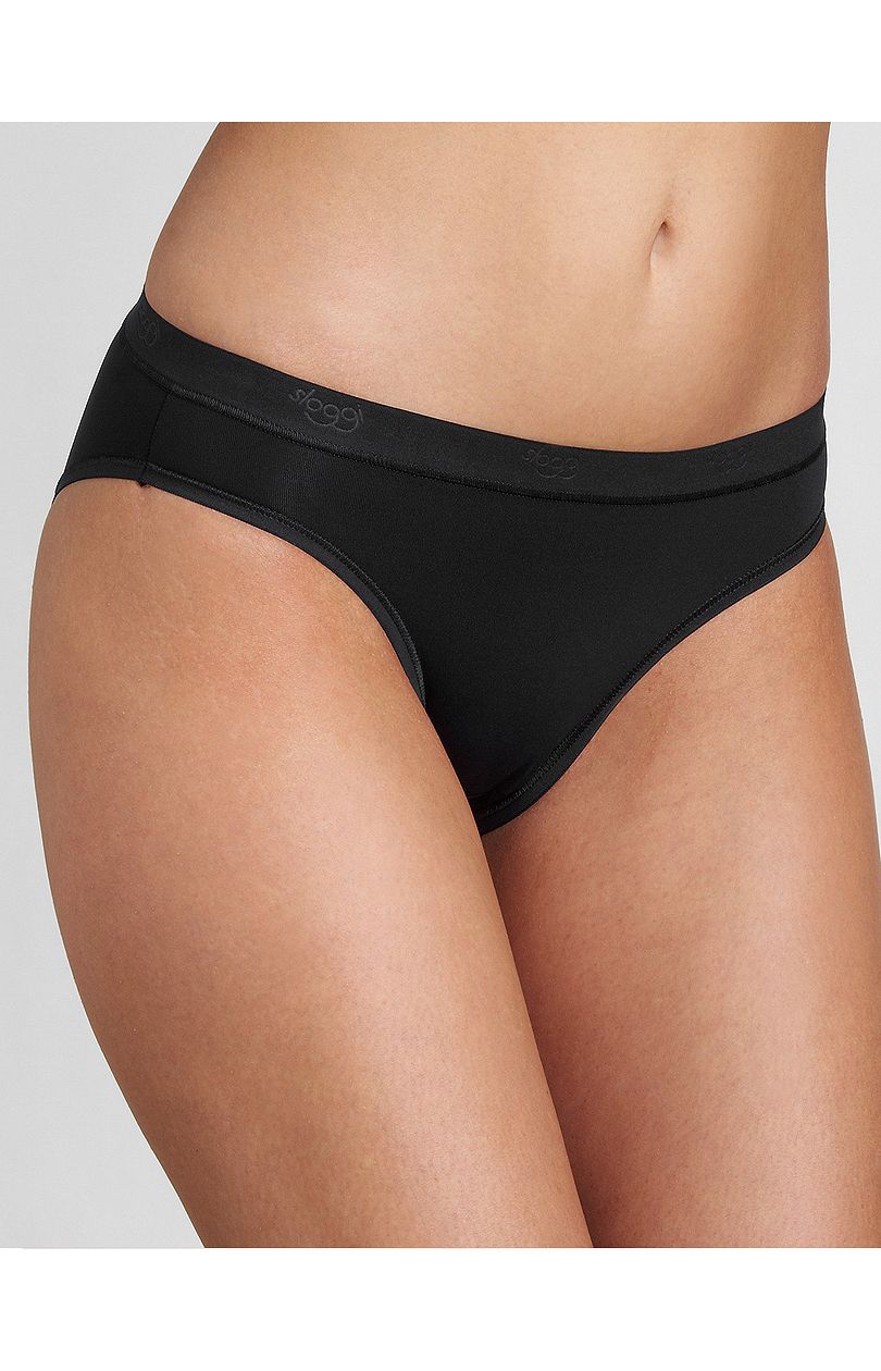 Sloggi Sensual Fresh Tai figi 10092653, Kolor czarny, Rozmiar 36, Sloggi - Intymna