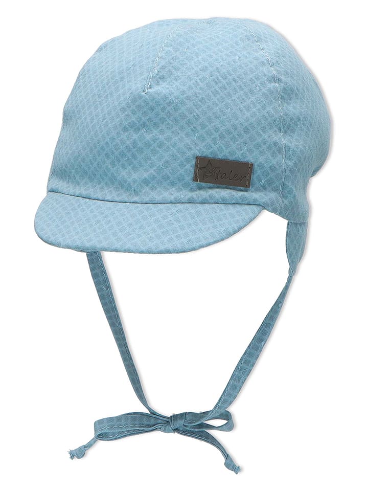 Sterntaler Czapka w kolorze błękitnym z daszkiem