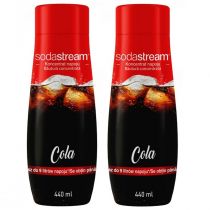 SodaStream Syrop Cola Zestaw 2 x 440 ml