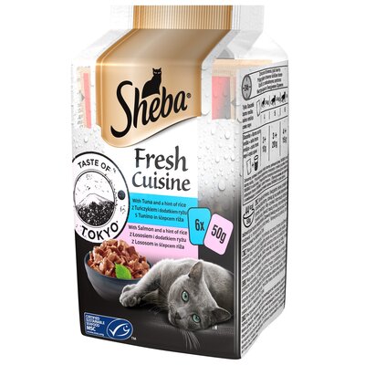 Sheba Mini Sos Taste Tokyo 6X50G