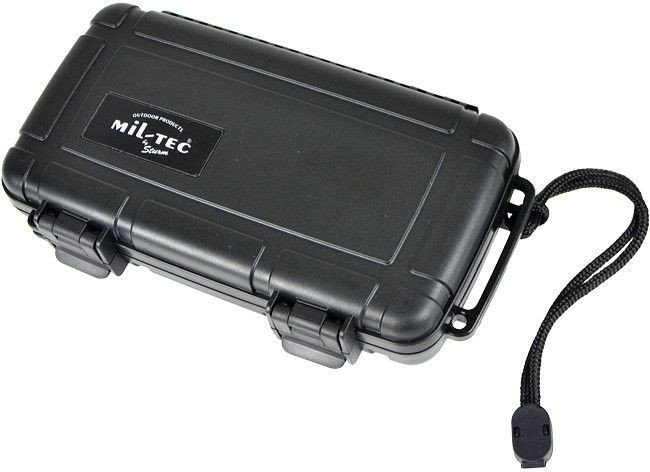 Mil-Tec Walizka wodoodporna 228x130x46 mm - czarna (15960110) 15960110