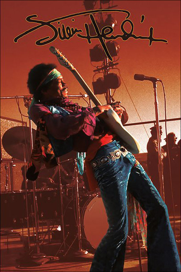 Close, Jimi Hendrix, 61x91,5 cm