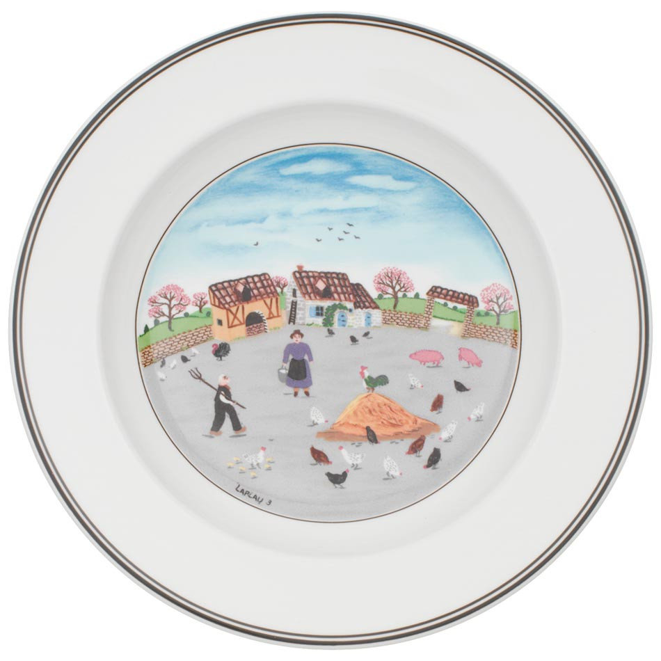 Villeroy & Boch Design Naif Talerz głęboki Zagroda średnica: 21 cm (10-2337-2704)