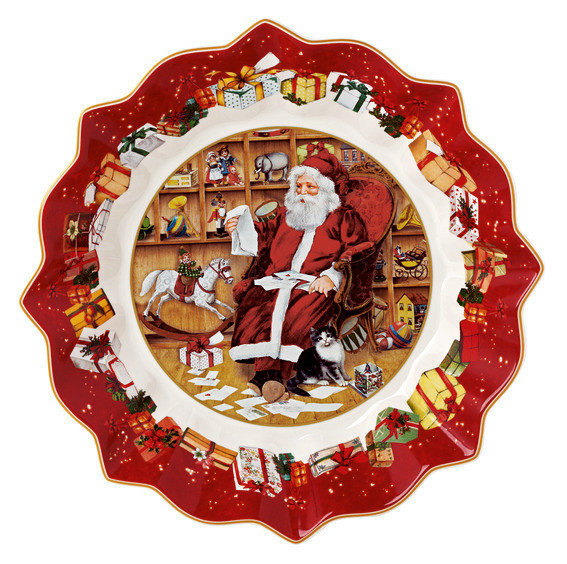Miska L św. Mikołaj z listami Toy's Fantasy Villeroy & Boch