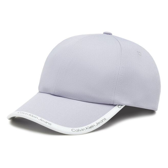 Czapka z daszkiem Calvin Klein Jeans Logo Piping IU0IU00441 Lavender Aura PC1