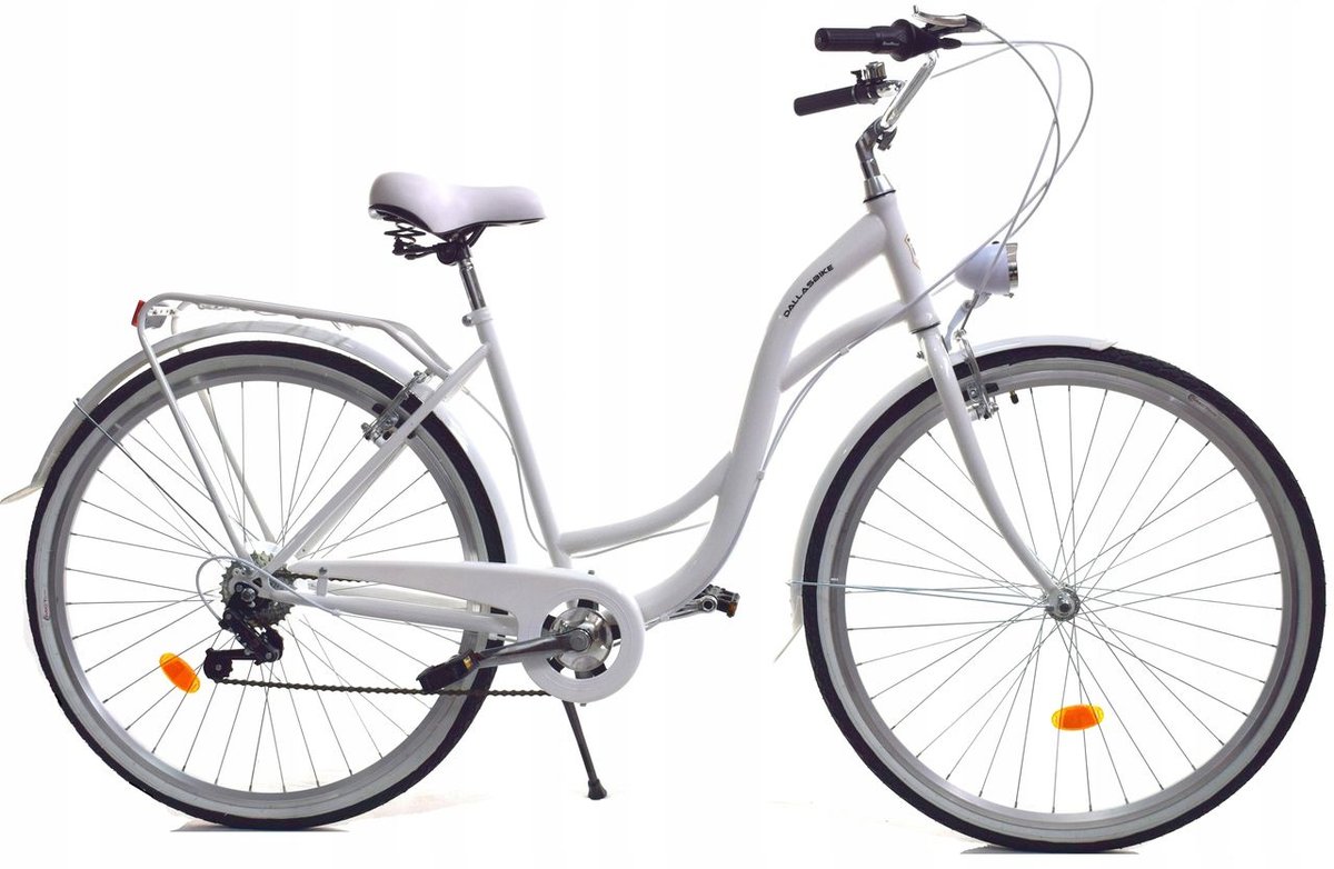 Dallas Bike City 7spd 26 cali Biały