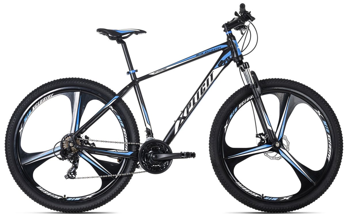 KS Cycling Xplicit 29 cali Czarno-niebieski
