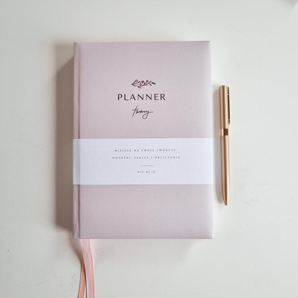 Planner twórcy - notes dla rękodzielników / Wisi mi to Pracownia