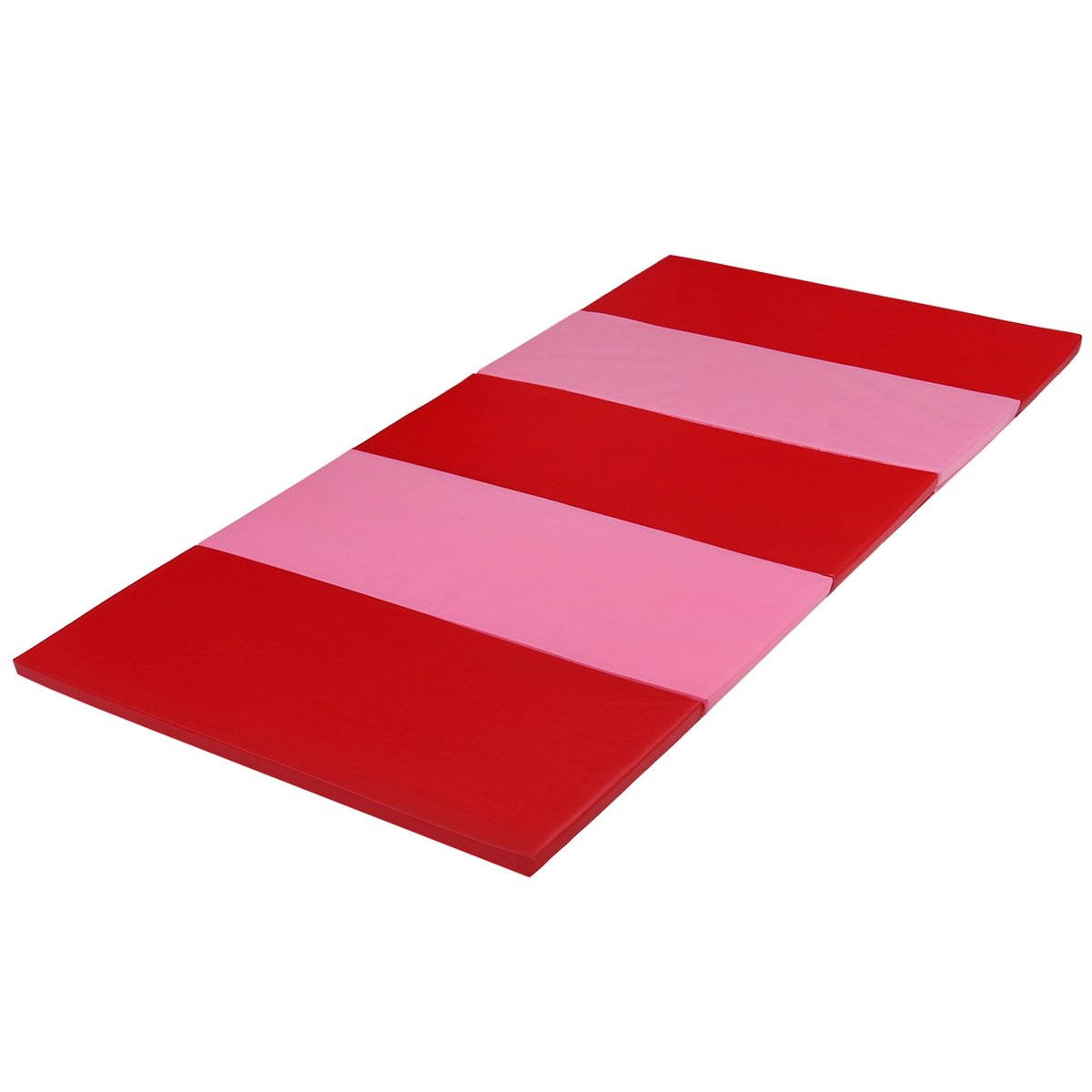 PLUFSIG Czerwono-różowa, składana mata gimnastyczna, 78x185 cm IKEA Uniwersalny