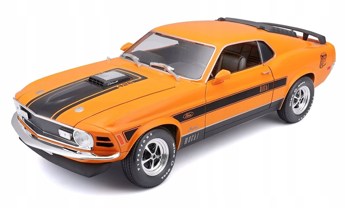 MAISTO Ford Mustang Mach 1 1970 1/18 31453 Orange