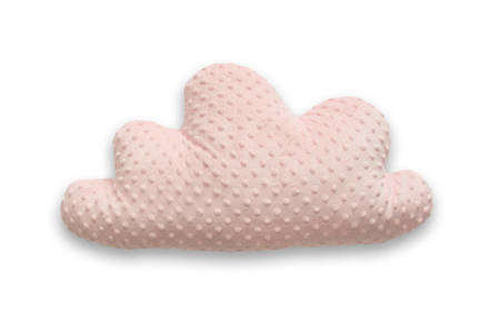 Dream Pillow poduszka CHMURKA plusz minky 60 X 40 cm 1 szt. -RÓŻOWY