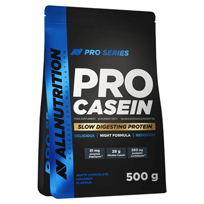 ALLNUTRITION Pro Casein 500g Truskawka-poziomka