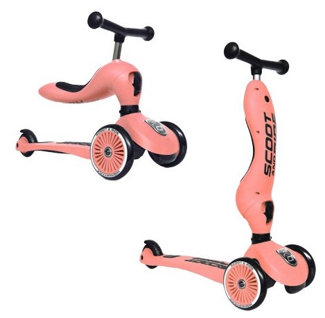 Scoot & Ride Highwaykick 1 2w1 Peach 96353 |