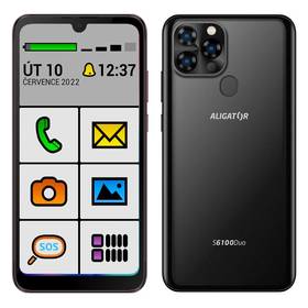 Aligator S6100 Senior 2GB/32GB Dual Sim Czarny