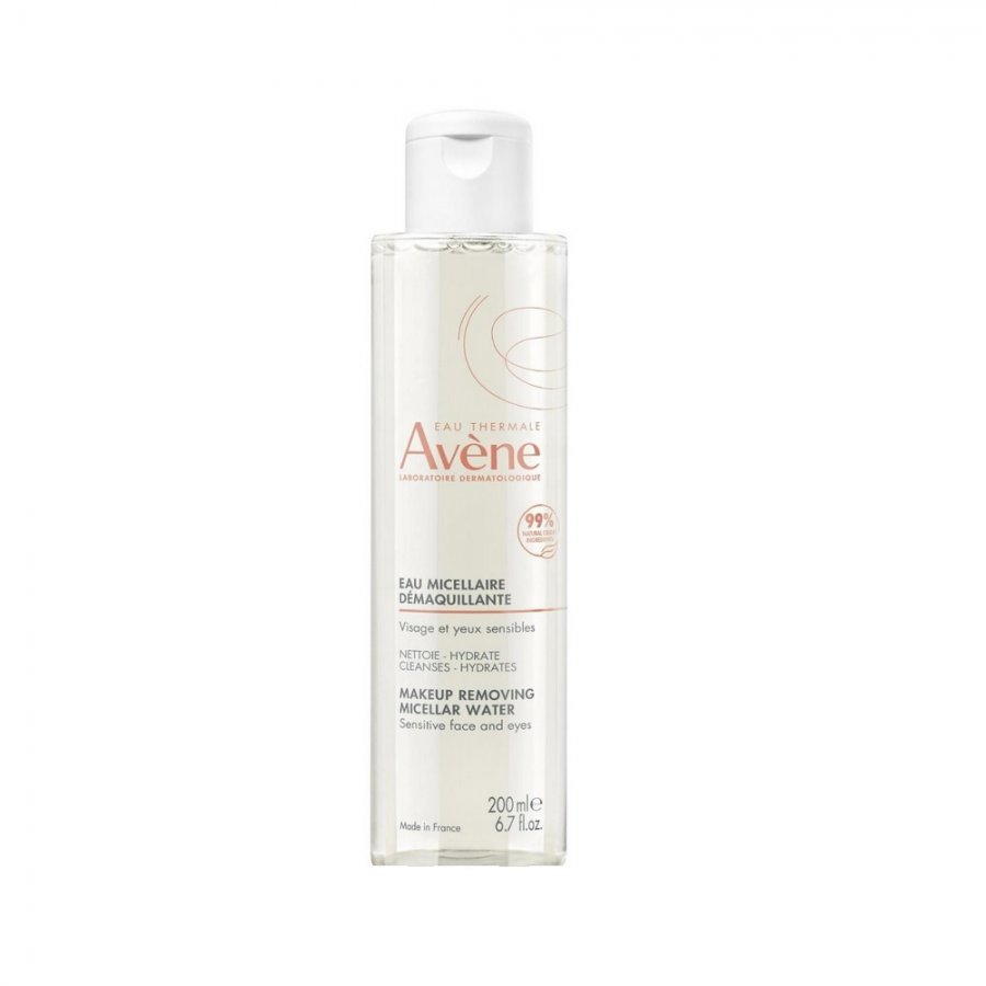 Avene płyn micelarny do oczyszczania i demakijażu skóry wrażliwej, skłonnej do zaczerwień 200 ml (nowa formuła)