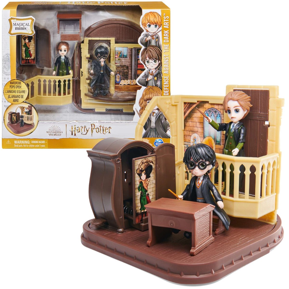 Harry Potter Magical Minis zestaw Defense Against The Dark Arts figurki, akcesoria