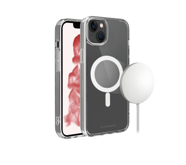 Vivanco Mag Steady Cover do iPhone 14 Plus (przezroczysty)