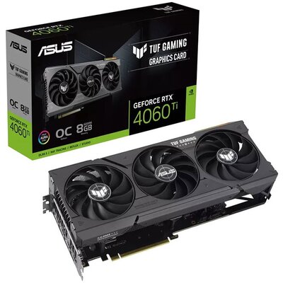 ASUS GeForce RTX 4060 Ti TUF Gaming OC 8G GDDR6 TUF-RTX4060TI-O8G-GAMING