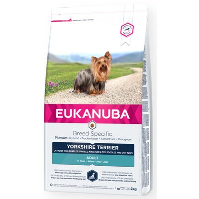 Eukanuba Adult Breed Specific Yorkshire Terrier - 2 x 2 kg