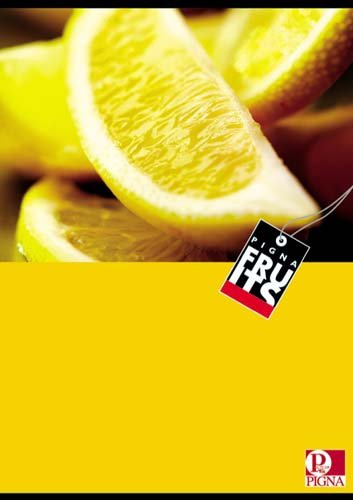 Pigna Zeszyt A4 Fruits w linie 42 kartki mix wzorów