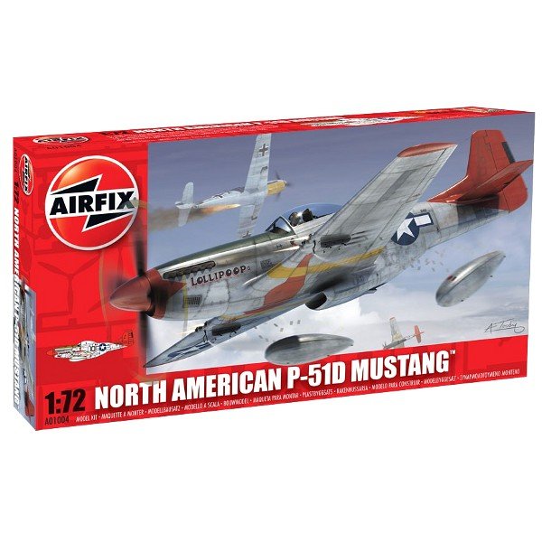 Airfix North American P 51D Mustang 01004