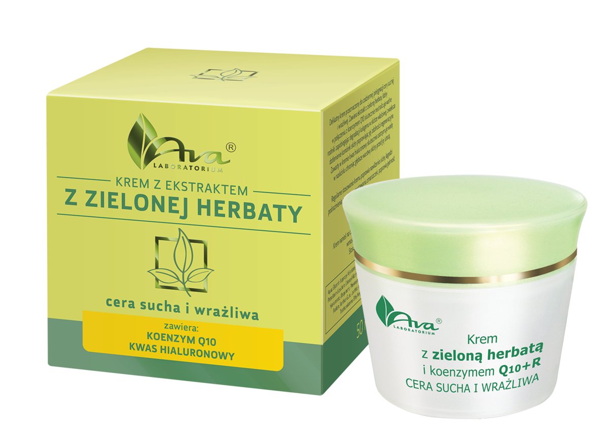 Ava Labolatorium m Ava Krem z ekstraktem z zielonej herbaty do cery suchej i wrażliwej 50ml