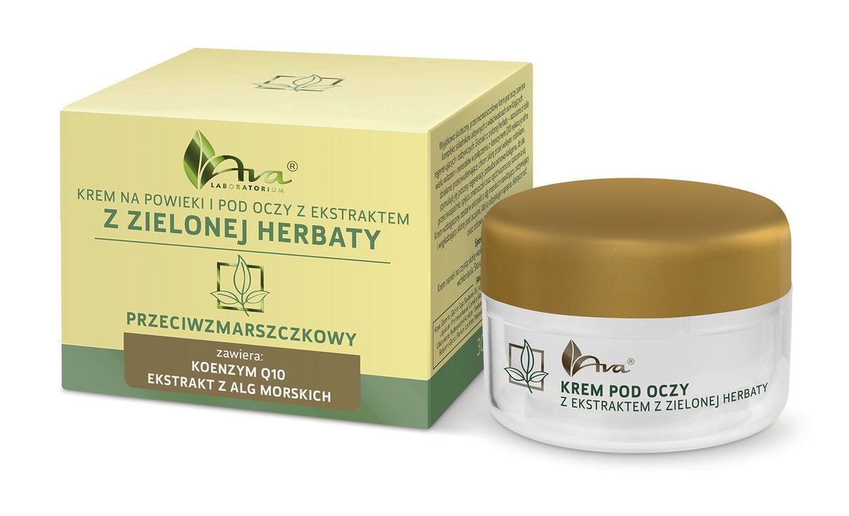 Ava Labolatorium Zielona herbata krem pod oczy Q10+R 25 ml