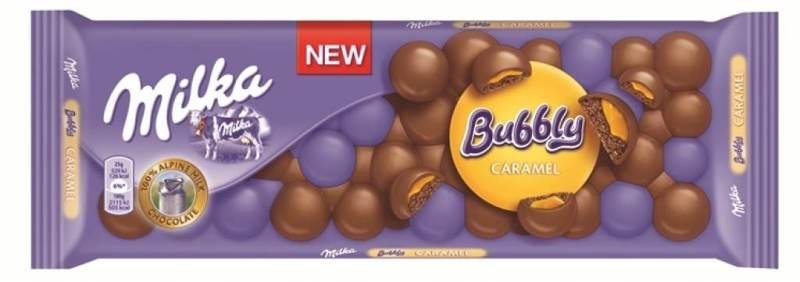 Milka Bubbly Caramel 250g