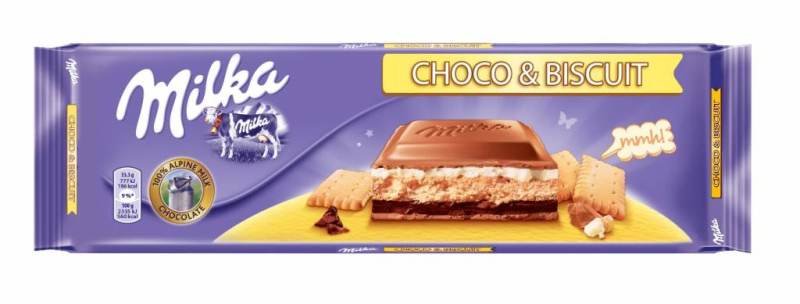 Milka CZEKOLADA CHOCO&BISCUIT 300G 968669