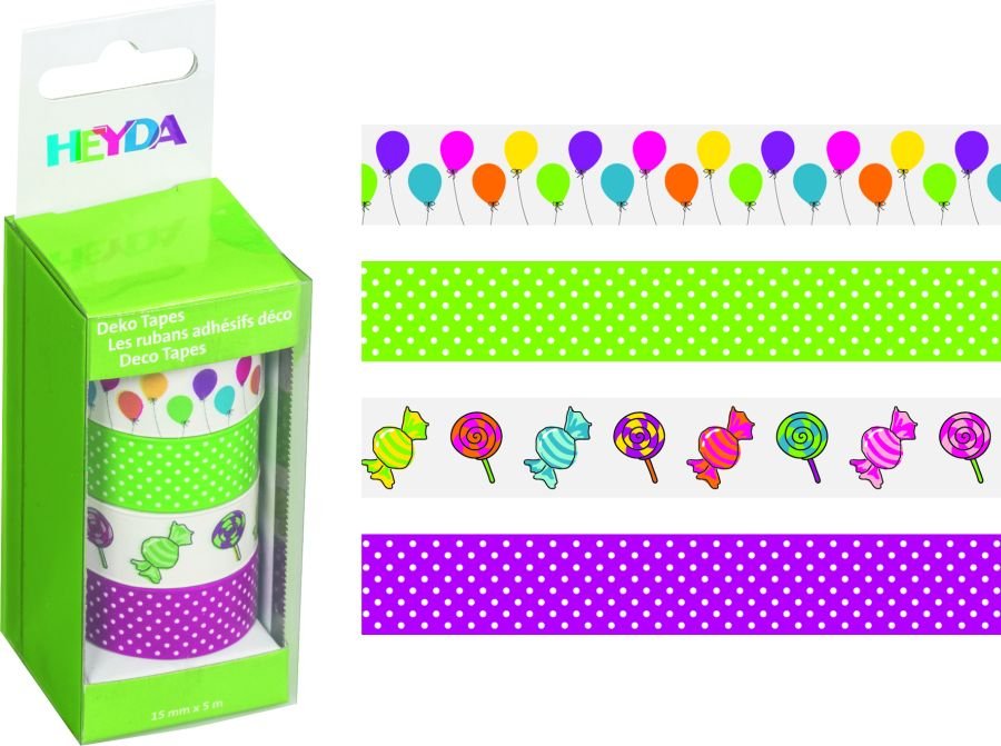 Heyda, ozdobne taśmy papierowe, Balony
