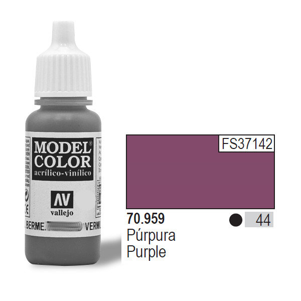 Vallejo 70959 Model Color 17 ml Purple 70.959