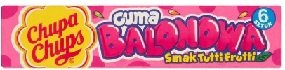 CHUPA CHUPS GUMA BALONOWA TUTTI FRUTTI 27,6G