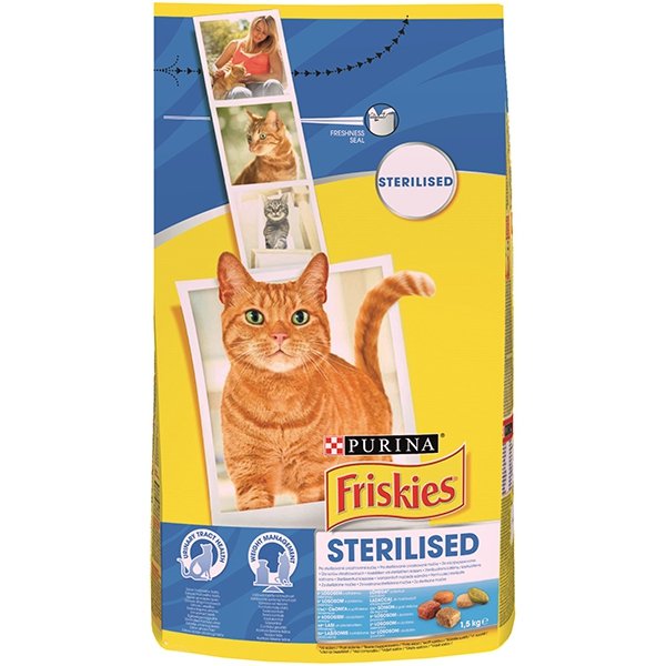 Purina Friskies Sterilised 1,5 kg